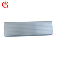 Échelle pliante moderne en aluminium 2x7 marches, type A, de qualité résidentielle, larges marches rivetées, antidérapante, antirouille, capacité 150 kg, conception sécurisée