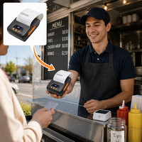 Imprimante thermique portable mini USB Cashino KMP-III 80 mm pour reçus, terminal de point de vente (PDV) pour le commerce de détail
