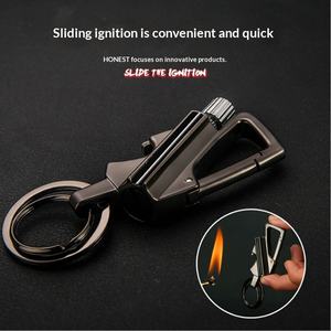 Llavero Metálico Multifuncional NUEVO al por Mayor, Abridor de Botellas de Cerveza, Impermeable, Portátil para Exteriores, Accesorios para Fumar, Regalo para Hombre - Product Image 3