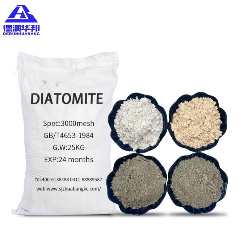 Activated Diatomite Powder White 20 600mesh