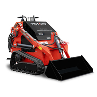 Skid Steer Loader SK650L Collocation bucket bulldoser Filler Rippers Forks Forks Snow Blower Agitator Trailer Mini Skid Steer Loader