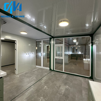 Rumah Kontainer Prefabrikasi Pemasangan Cepat Panel Isolasi Termal EPS 20ft 40ft Rumah Kontainer yang Dapat Diperluas