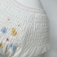 Ventes en gros de pantalons sanitaires personnalisés fabriqués à partir de matériaux écologiques super doux pour femmes, flux abondant de nuit