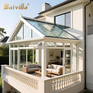 Solárium de Aluminio con Vidrio de Baja Emisividad de Alta Calidad, Solárium Independiente, Porche Cerrado, Invernadero, Jardín de Invierno para las Cuatro Estaciones - Product Image 3