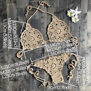 Traje de Baño Bikini de 2 Piezas Personalizado de Alta Calidad, Transpirable, con Volantes, Estampado Digital, Braguita Brasileña, Talla XL Plus, Cintura Ajustable - Product Image 6