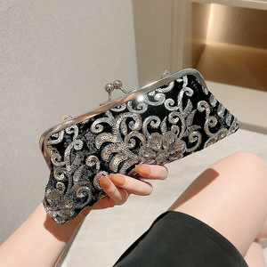 Fashion Sequin Tote Dress Bag Large Evening Bag <b>Clutch</b> <b>Wedding</b> Bags for Brides Maids - Product Image 3