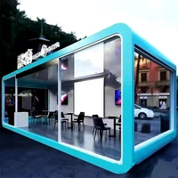 Yingrui Apple Cabin Prefab Casa de contenedores desmontable Marco de acero galvanizado Panel sándwich Color personalizable Rápido al aire libre