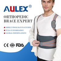 Ceinture de soutien lombaire universelle Cyrus Sports, respirante, protection professionnelle, correcteur de posture, soutien du dos et des épaules