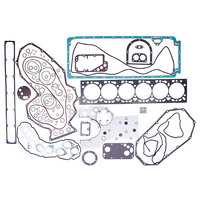 Kit silinder pembangunan kembali pemeriksaan mesin Set Gasket Kit Piston untuk John Deere 6125 12.5L RE524780 RE505213 RE535190