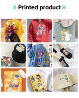 Impresora DTF Integrada de Alta Precisión A3/300mm de Ancho con 2 Cabezales de Impresión Epson I3200/XP600 para Camisetas o Prendas