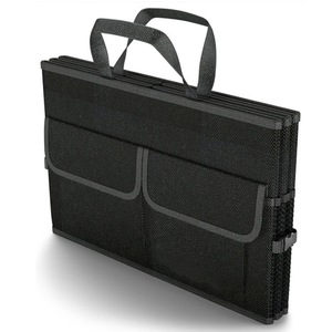 Caja de almacenamiento plegable portátil para coche, organizador de maletero de coche de alta calidad, hecho de poliéster duradero - Product Image 6