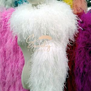 Thick <strong>Boa</strong> <strong>Ostrich</strong> 30ply <strong>Ostrich</strong> <strong>Feather</strong> <strong>Boa</strong> De Plumas Garment Accessory Costumes <strong>Feathers</strong> Festival Decoration Wedding Supplies - Product Image 5