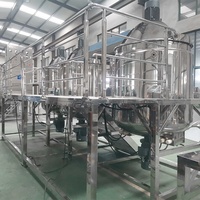 Mélangeur de réservoir de mélange d'homogénéisateur de lavage liquide supplémentaire de fraisage industriel cosmétique avec la plate-forme