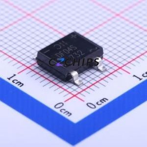 Nuevo y Original DF04S-T DF-S Puente Rectificador de Diodos, Venta al por Mayor de Componentes Electrónicos, Proveedor de Chips y Servicio BOM - Product Image 1