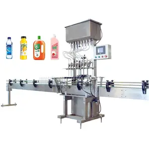 Cheap Mustard Chilli Sauce Peanut Butter Bottle Filling Automatic Four Head Paste Packaging Machine