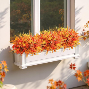 Arreglo de flores de seda Jinhe para decoración del hogar y exteriores en Acción de Gracias 2121 - Product Image 2