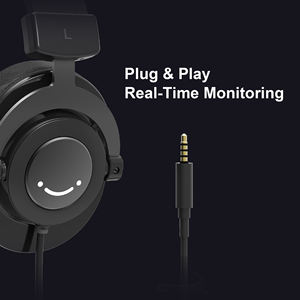 หูฟัง <span class=keywords><strong>Fifine</strong></span> <span class=keywords><strong>H8</strong></span> สเตอริโอแบบครอบหู หูฟังแบบมีสายสำหรับงานบันทึกเสียงระดับมืออาชีพ หูฟังมอนิเตอร์สำหรับดีเจ - Product Image 3