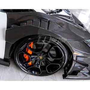 Cmst กันชนหน้าคาร์บอนไฟเบอร์เคลือบเงา/เคลือบเงาสำหรับรถ lambLamborghini Huracan LP610 LP580 EVO Tecnica - Product Image 2