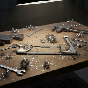 Cuchilla de metal 416 N con mango largo para herramientas de metalurgia - Product Image 3