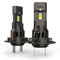 Kit d'ampoules de phare LED H7, faisceau lointain 6500K 10000LM, ampoules blanches, lampe lumineuse CANBUS