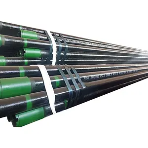 API 5CT J55 Oil Tubing Thread and Coupled Seamless Carbon Steel Tube Price Tubing Pipe Construction Building Pipeline Materials