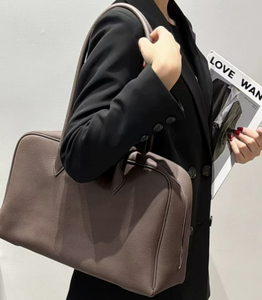 Borsa a <span class=keywords><strong>Tracolla</strong></span> Capiente in Vera Pelle Bovina di Alta Qualità, Borsa da Viaggio Casual Fashion per <span class=keywords><strong>Uomo</strong></span>/Donna - Product Image 6