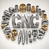 Pièces de bras robotisé OEM, usinage CNC 5 axes, composants robotiques en aluminium et acier inoxydable pour équipements d'automatisation industrielle