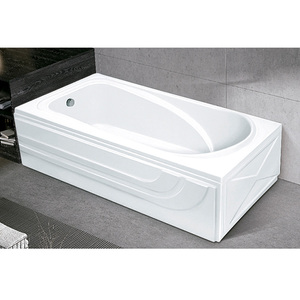 Fanwin 3 años personalizado de piedra Artificial moderno cuadrado 2 de falda bañera alcoba, habitación 48 pulgadas bañera independiente - Product Image 1