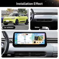 Reproductor Estéreo con Pantalla Táctil de 12.3'' Carplay Android Auto GPS Navegación Radio 4G Lte Multimedia para Dongfeng NAMMI 01 2024
