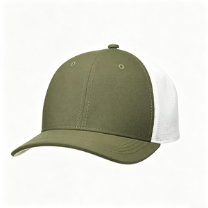 6-Panel Adjustable Breathable Blank Sun Cap Outdoor Sports Mesh Trucker Hat for Golf, Hiking, Running, Camping - Product Image 2