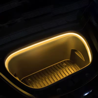 Nouvelle voiture coffre avant et arrière LED atmosphère lumière éclairage intérieur adapté à la lumière d'ambiance Tesla Model3/Y