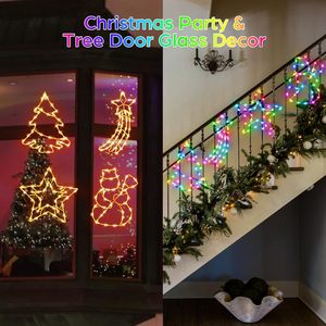ไฟประดับตกแต่งงานเทศกาลต้นคริสต์มาส พร้อมไฟ LED สำหรับตกแต่งภายนอกอาคาร ไฟคริสต์มาสกันน้ำสำหรับภายนอก - Product Image 3