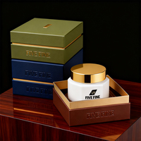 Boîte cadeau rigide élégante de luxe avec laminage brillant, gaufrage, emballage artisanal pour cosmétiques, parfums et bougies |   Boîte à base de carton avec couvercle personnalisé