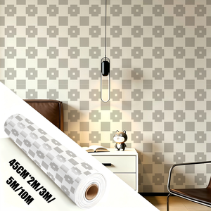 Rotoli di Carta da Parati Moderna di Lusso, Adesivi <span class=keywords><strong>Murali</strong></span> in PVC Autoadesivi con Motivo Floreale per Soggiorno e Decorazione Domestica - Product Image 3