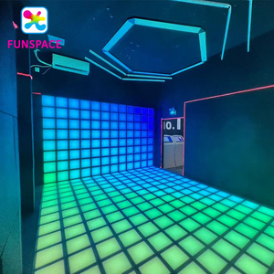 Funspace Gioco Interattivo Indoor con Griglia Luminosa LED, Pavimento LED per Giochi di Gruppo Interattivi per Più Persone - Product Image 1