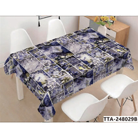 Nappe de Noël en PVC Épaisse, Durable, Écologique, Personnalisable, Protection de Table en Plastique, Plusieurs Tailles Disponibles pour la Maison