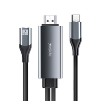 YESIDO Câble de charge rapide professionnel 4K 60HZ Type-C vers vidéo et audio PD