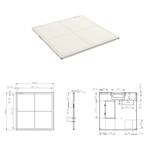 Détecteur DR numérique sans fil à panneau plat certifié CE de qualité supérieure avec logo personnalisé pour langues et logiciels (17 x 17 pouces) - Prix usine - Product Image 5