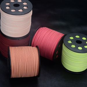 Cuerda de gamuza coreana de 2.7mm, cuerda textil para bricolaje, accesorios para tejer collares y pulseras, material de joyería al por mayor, multiusos - Product Image 1