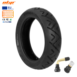 Pneu tubeless ULIP 250x64 pour trottinette, roue de remplacement en caoutchouc durable avec valve - Product Image 1