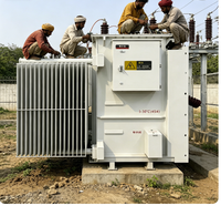 Transformateur de raccordement pour petite éolienne Rainbow ZGS11-W-50kVA 10/0.69kV triphasé, étanche, immergé dans l'huile, à enroulement en cuivre pur