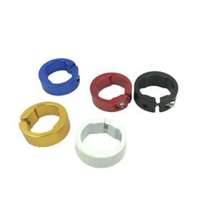 Anillo de manillar de aluminio de 25,4 mm de diámetro interior para bicicletas de montaña, disponible en varios colores - Product Image 1