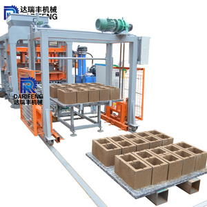 QT5-15 khối bê tông Máy Làm tự động thủy lực Khối máy móc gạch dây chuyền sản xuất gạch - Product Image 1