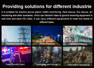 D15 professionale doppia fotocamera Drone ad alta destrezza precisione braccio robotico conveniente per lavoro industriale all'aperto 15km di plastica - Product Image 6