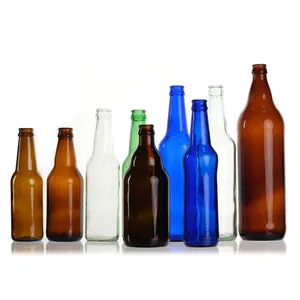 Bouteille en verre ambré de 330 ml Bouteille de bière Bouteille de petite taille pour bière artisanale