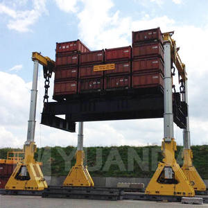 중국 텔레스코픽 갠트리 리프트 시스템 50 80 100 120 톤 150 200 300 500 600 900 1000 톤 유압 갠트리 크레인 유압 갠트리스 - Product Image 2
