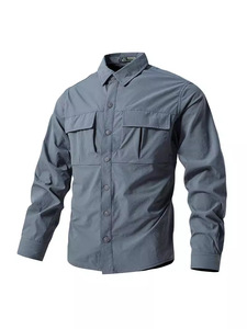 Leesourcing nhà máy bán buôn tùy chỉnh Bông Bảo hộ lao động quần áo Hàn chống cháy làm việc Áo sơ mi - Product Image 2