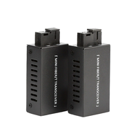 Inficomo RD-GS5601-M20 迷你媒体转换器 自适应 10/100/1000Mbps 1SC 光纤端口 1 RJ45 以太网光纤交换机