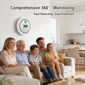 Detector de Monóxido de Carbono con Precio de Fábrica al por Mayor, Detector de Alarma de Monóxido de Carbono con Batería y Pantalla LCD, Estándares UL2034 - Product Image 6