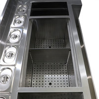 Tables de bar pliantes circulaires incurvées en acier inoxydable portables pour la personnalisation des équipements, les soirées en boîte de nuit, les cocktails et les pubs